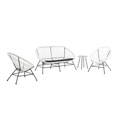 Linon Home Decor - Millicent Single Chair White - ML030WHT01U veiw 7