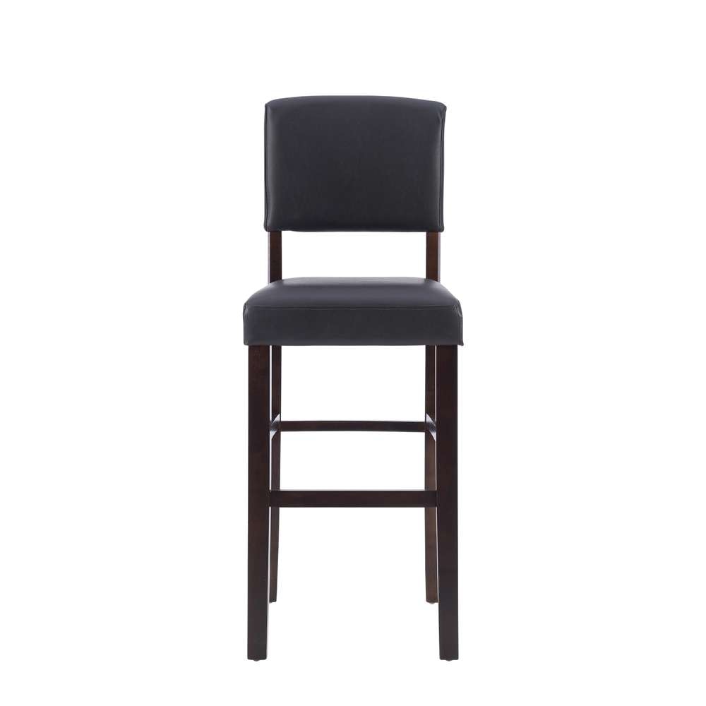 Linon Home Decor - Monaco Bar Stool Espresso  - 0218VESP-01-KD-U veiw 2