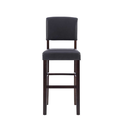 Linon Home Decor - Monaco Bar Stool Espresso  - 0218VESP-01-KD-U veiw 2
