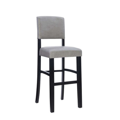 Linon Home Decor - Monaco Bar Stool Gray - BS225GRY01U veiw 1
