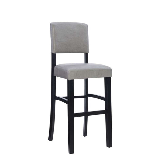 Linon Home Decor - Monaco Bar Stool Gray - BS225GRY01U veiw 1