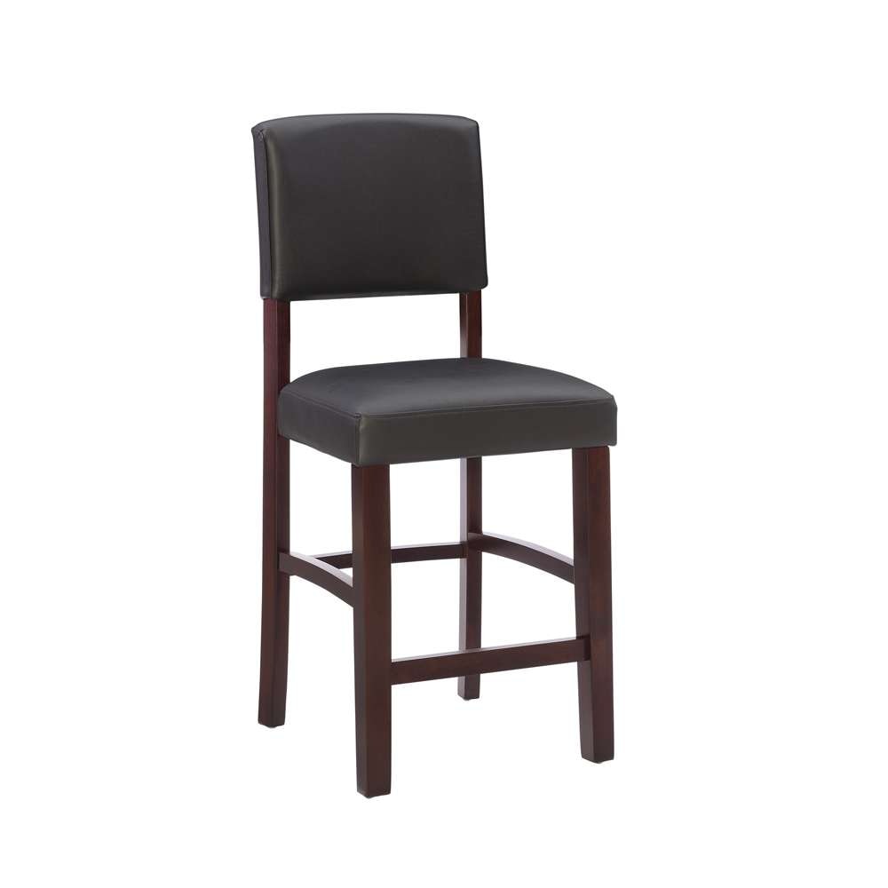 Linon Home Decor - Monaco Counter Stool Espresso  - 0217VESP-01-KD-U veiw 1