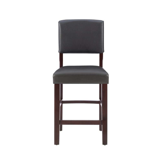 Linon Home Decor - Monaco Counter Stool Espresso  - 0217VESP-01-KD-U veiw 2