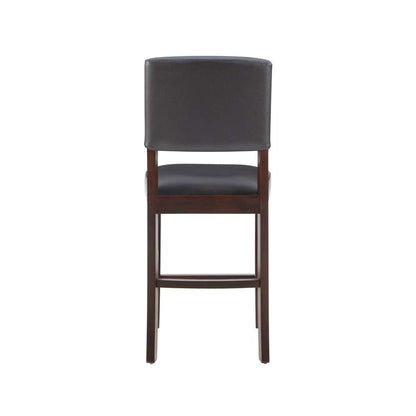 Linon Home Decor - Monaco Counter Stool Espresso  - 0217VESP-01-KD-U veiw 5