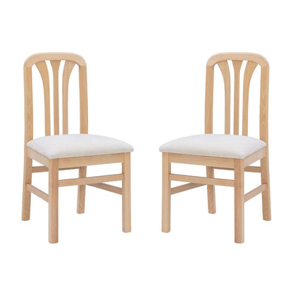Linon Home Decor - Pamela Natural Uph Seat (Set of 2) - CH257NATGRY02ASU veiw 6