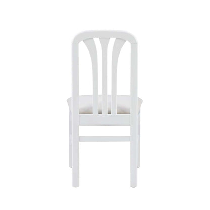 Linon Home Decor - Pamela White Grey Uph Seat (Set of 2) - CH257WHTGRY02ASU veiw 5