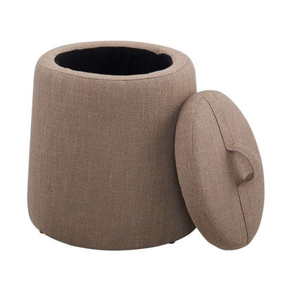Linon Home Decor - Patric Storage Ottoman, Grey  - ST008GRY01U veiw 5
