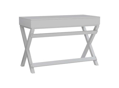 Linon Home Decor - Peggy 2-Drawer Writing Desk, Grey  - PG143GRY01U veiw 4