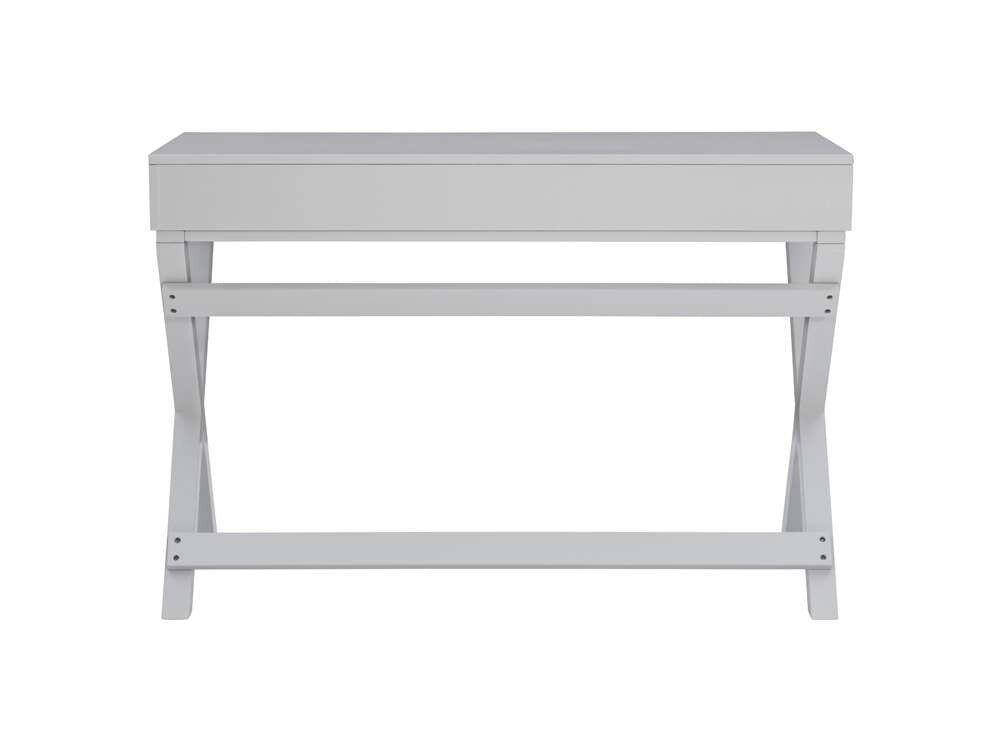 Linon Home Decor - Peggy 2-Drawer Writing Desk, Grey  - PG143GRY01U veiw 5
