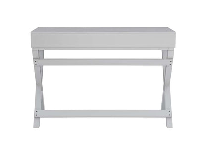 Linon Home Decor - Peggy 2-Drawer Writing Desk, Grey  - PG143GRY01U veiw 5