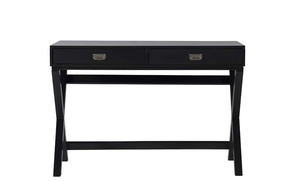 Linon Home Decor - Peggy Black Writing Desk - PG152BLK01U veiw 2
