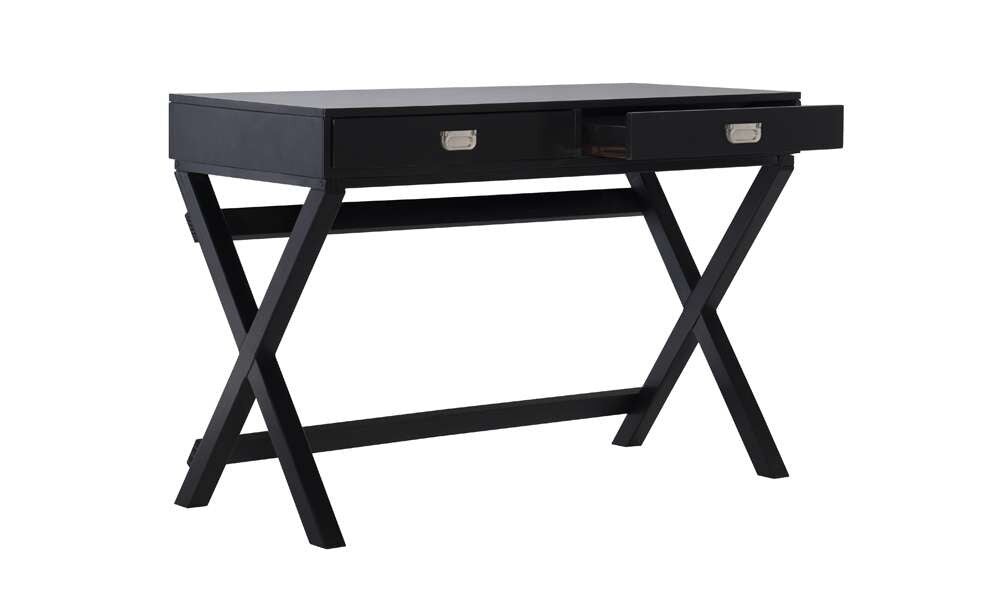 Linon Home Decor - Peggy Black Writing Desk - PG152BLK01U veiw 6