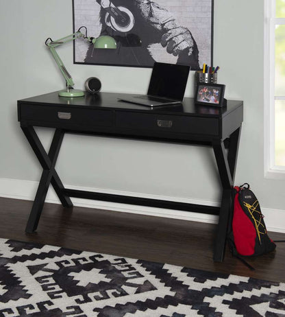 Linon Home Decor - Peggy Black Writing Desk - PG152BLK01U veiw 10
