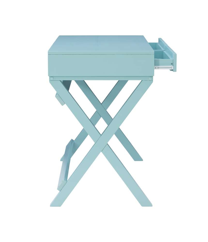 Linon Home Decor - Peggy Blue Writing Desk - PG153BLU01U veiw 4