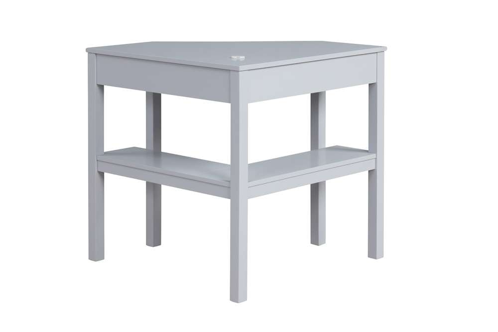 Linon Home Decor - Peggy Corner Desk Gray - PG154GRY01U veiw 6