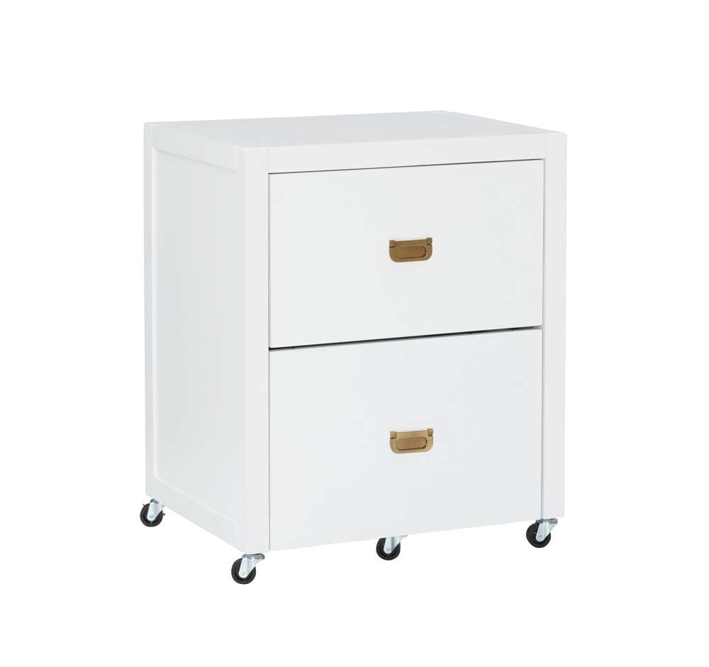 Linon Home Decor - Peggy File Cabinet White - PG147WHT01U veiw 1