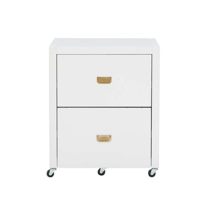 Linon Home Decor - Peggy File Cabinet White - PG147WHT01U veiw 2