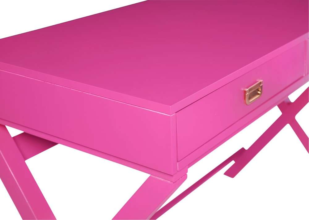 Linon Home Decor - Peggy Raspberry Writing Desk - PG138RSP01U veiw 4