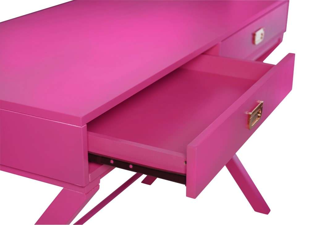 Linon Home Decor - Peggy Raspberry Writing Desk - PG138RSP01U veiw 5