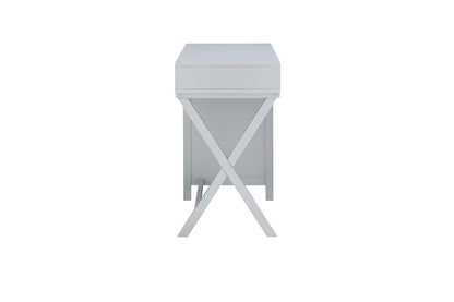 Linon Home Decor - Peggy Side Storage Desk Gray - PG148GRY01U veiw 3