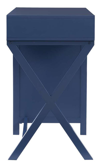 Linon Home Decor - Peggy Side Storage Desk Navy - PG149NVY01U veiw 3