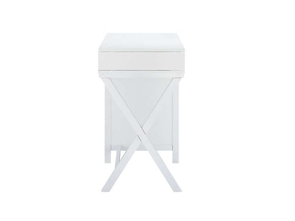 Linon Home Decor - Peggy Side Storage Desk White - PG150WHT01U veiw 3