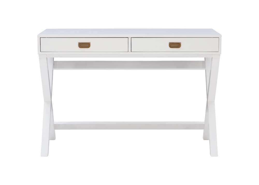 Linon Home Decor - Peggy White Writing Desk - PG139WHT01U veiw 2