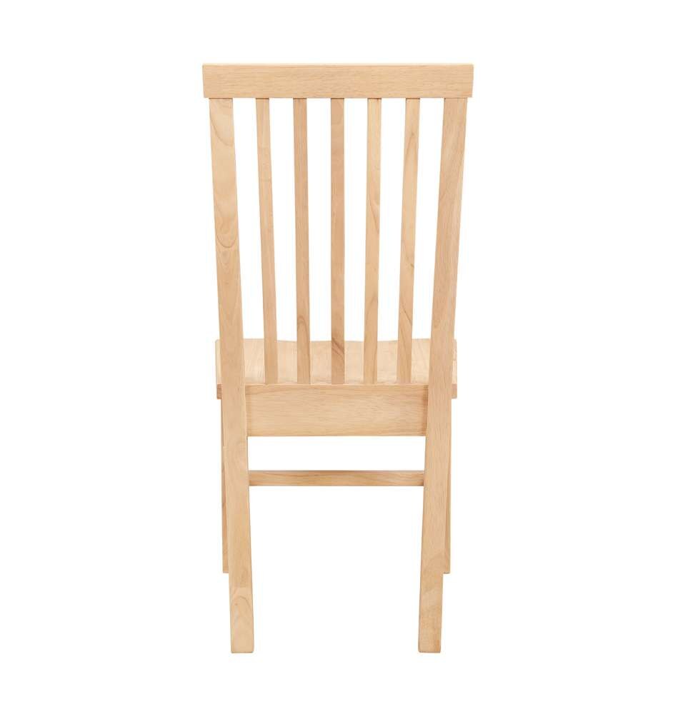 Linon Home Decor - Percival Side Chair Unfinished (Set of 2) - CH246UNF02KD veiw 5