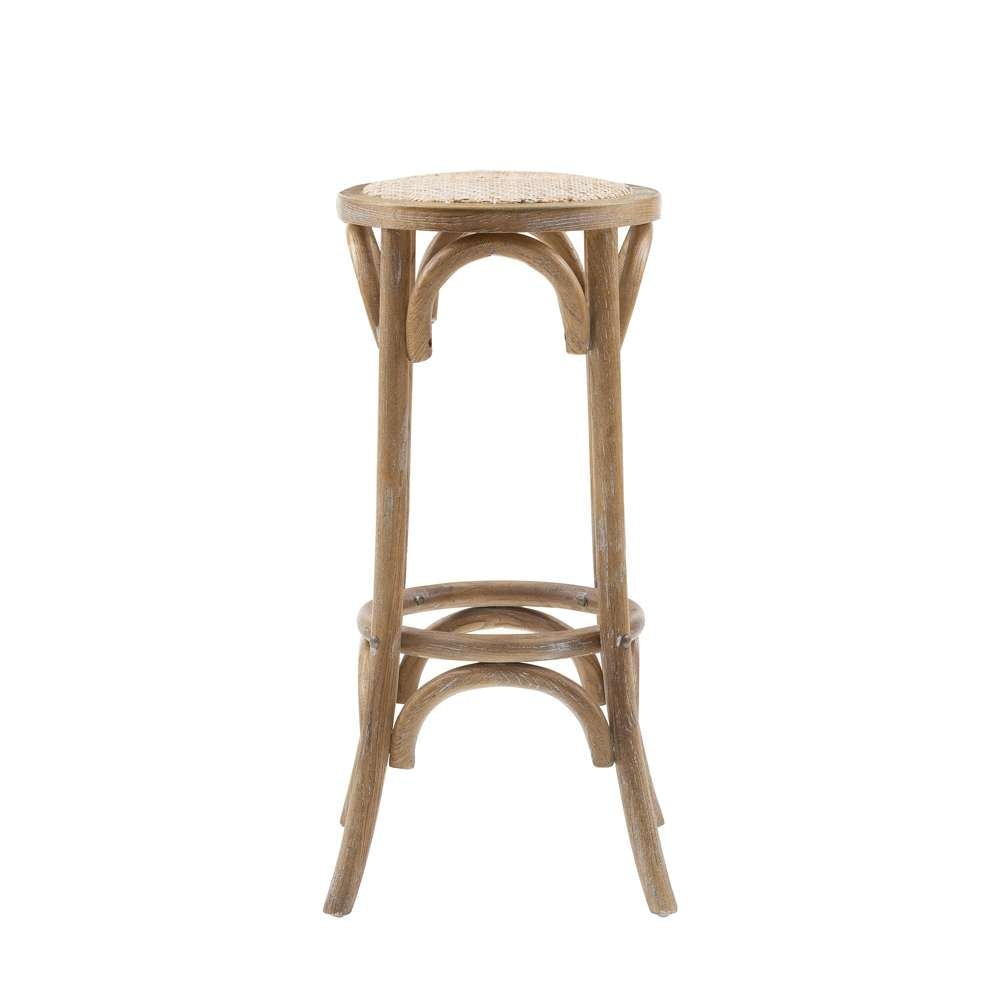 Linon Home Decor - Rae Rattan Seat Backless Bar Stool - BS154RATT01U veiw 2