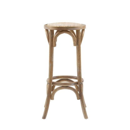 Linon Home Decor - Rae Rattan Seat Backless Bar Stool - BS154RATT01U veiw 2