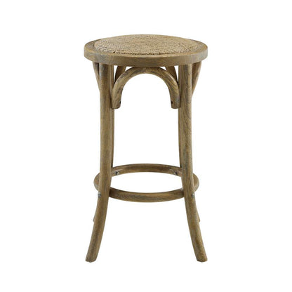 Linon Home Decor - Rae Rattan Seat Backless Counter Stool - CS153RATT01U veiw 4