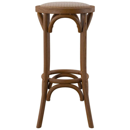Linon Home Decor - Rae Walnut Backless Bar Stool - BS223WAL01U veiw 3