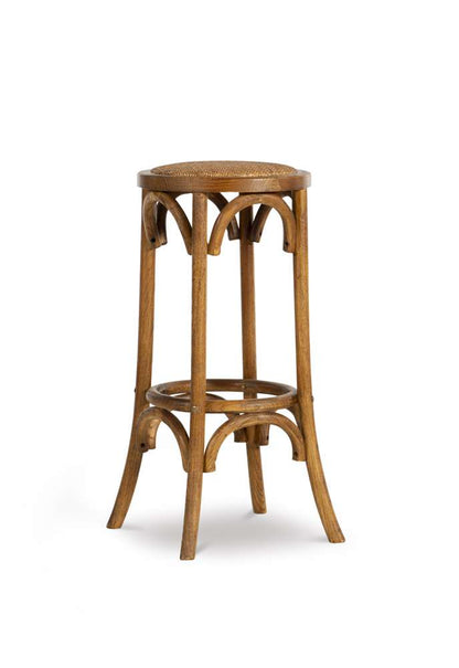 Linon Home Decor - Rae Walnut Backless Bar Stool - BS223WAL01U veiw 4