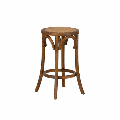 Linon Home Decor - Rae Walnut Backless Counter Stool - CS223WAL01U view 1