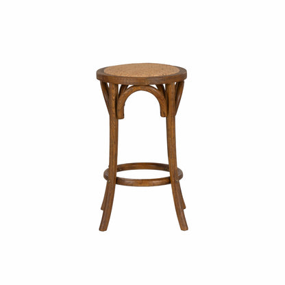 Linon Home Decor - Rae Walnut Backless Counter Stool - CS223WAL01U view 2