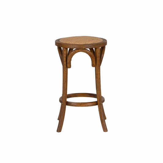 Linon Home Decor - Rae Walnut Backless Counter Stool - CS223WAL01U view 2