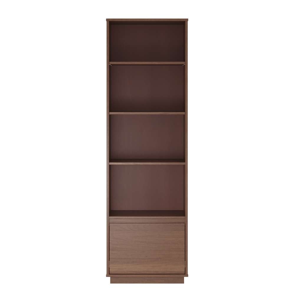 Linon Home Decor - Rawlins Mid Century Bookcase 1 Drawer - RW430WAL01U veiw 2