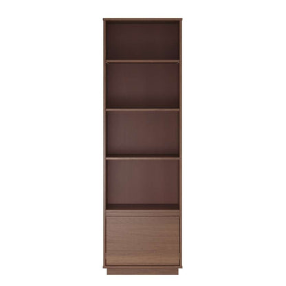 Linon Home Decor - Rawlins Mid Century Bookcase 1 Drawer - RW430WAL01U veiw 2