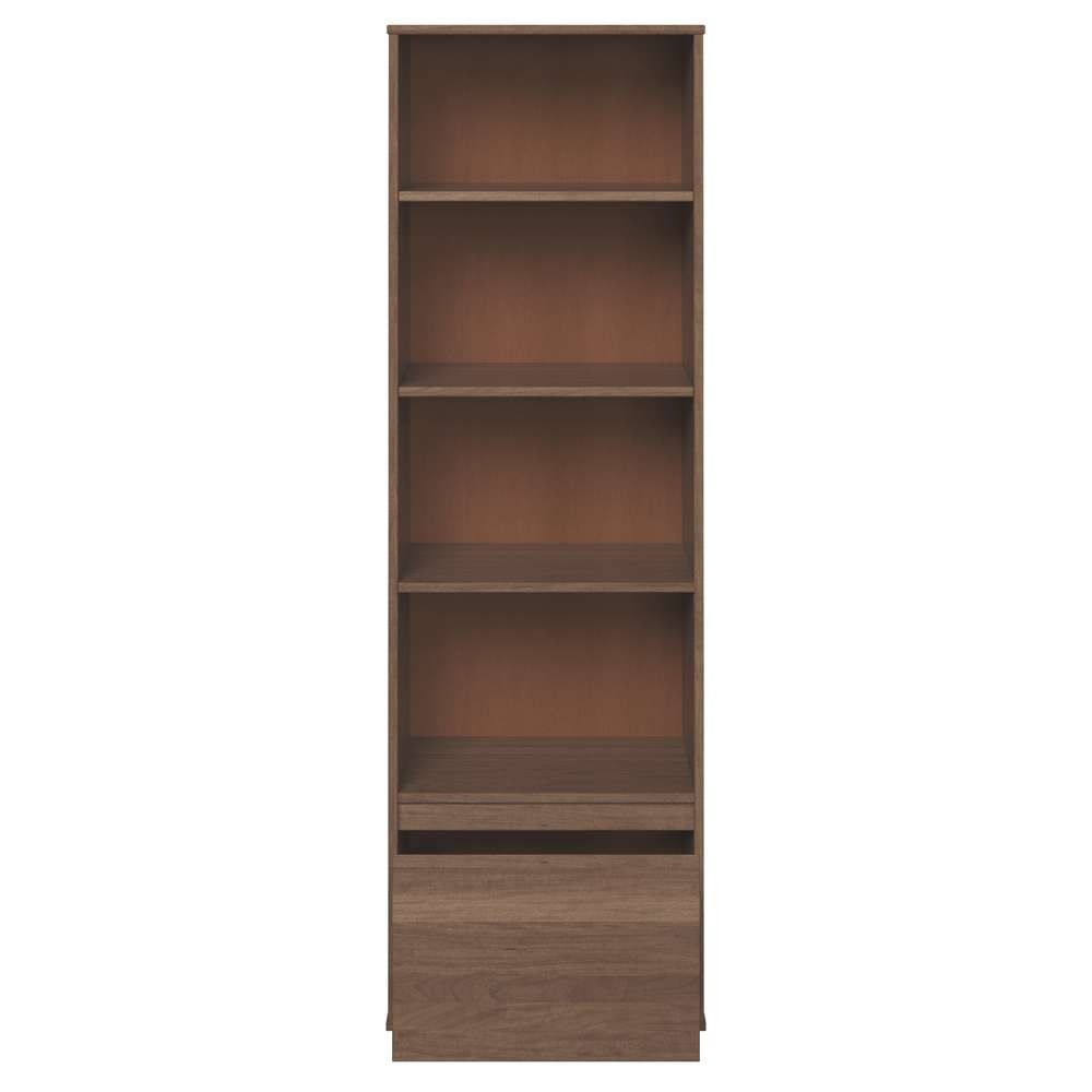 Linon Home Decor - Rawlins Mid Century Bookcase 1 Drawer - RW430WAL01U veiw 5