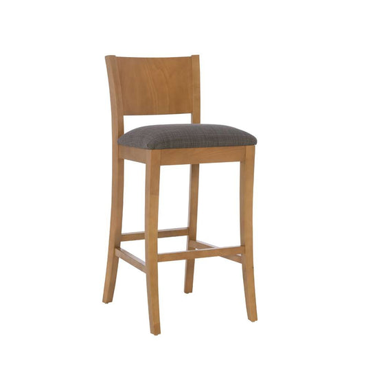 Linon Home Decor - Reese Brown Barstool Uph Seat (Set of 2) - BS312BRN02ASU veiw 1
