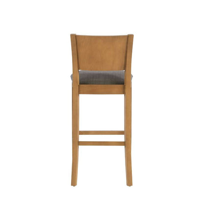 Linon Home Decor - Reese Brown Barstool Uph Seat (Set of 2) - BS312BRN02ASU veiw 5
