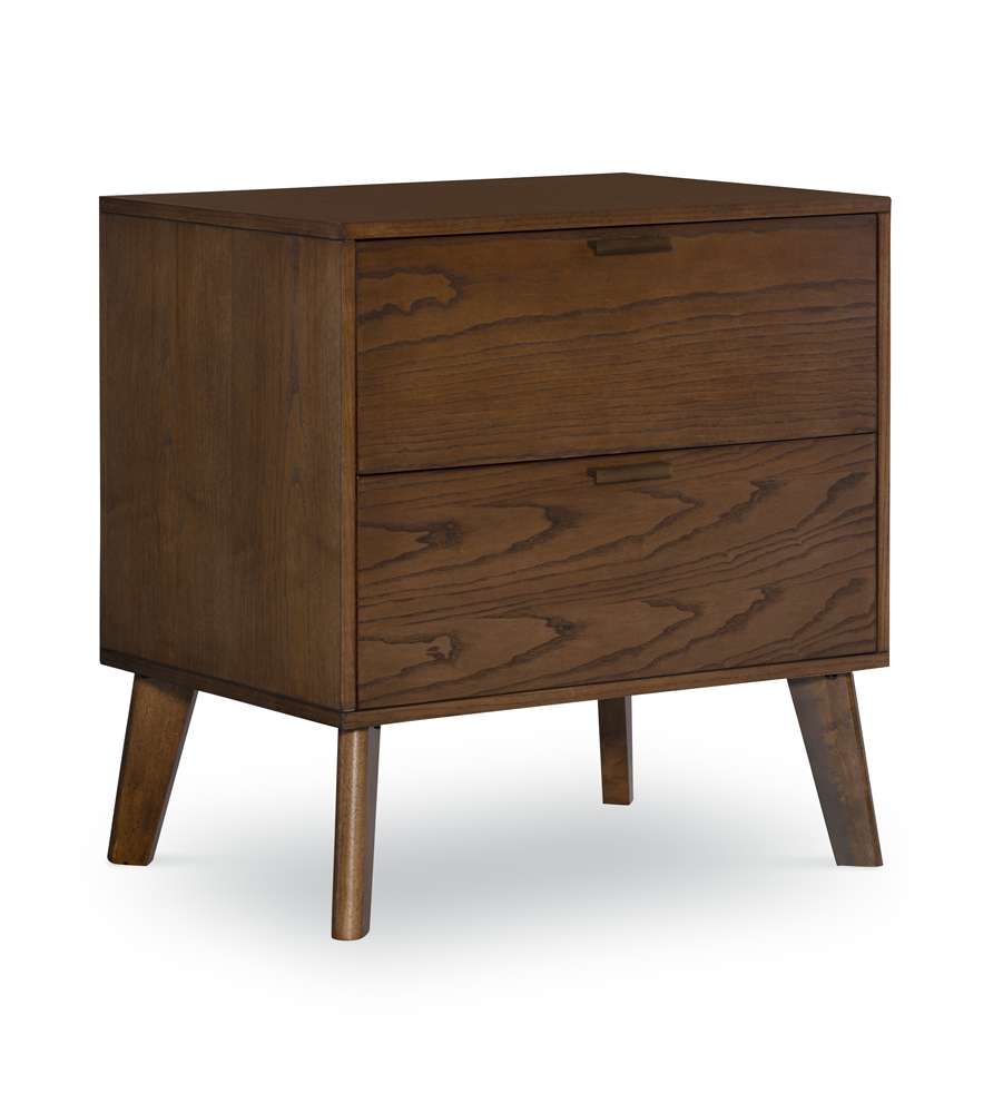 Linon Home Decor - Reid Two Drawer Nightstand - RD02PLT01U veiw 2