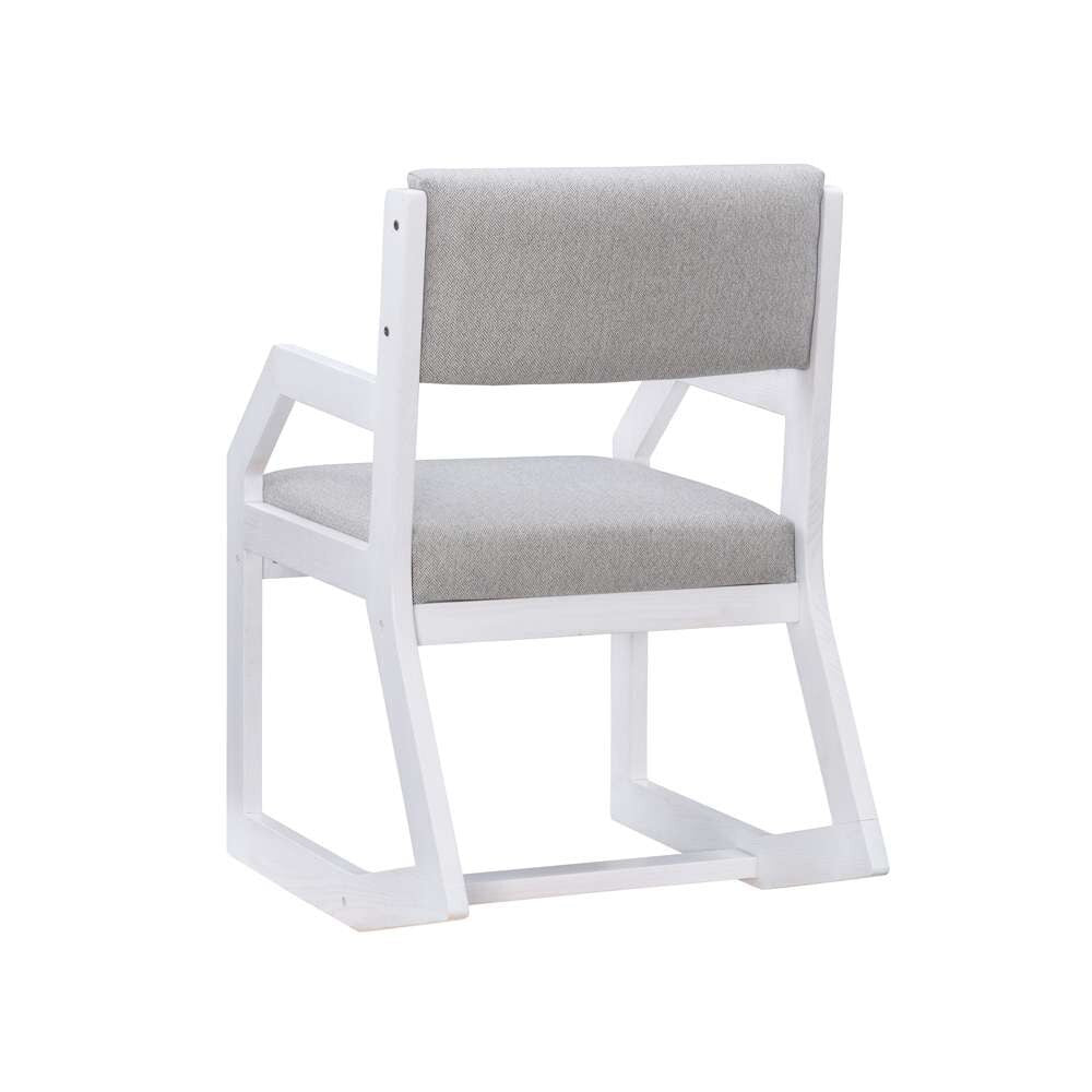 Linon Home Decor - Robin 2 Position Sled Base Chair White - CH262WHT01ASU veiw 4