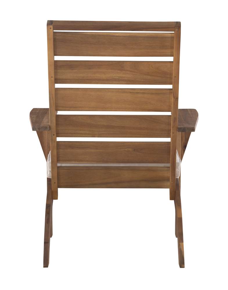 Linon Home Decor - Rockport Brown Outdoor Chair - OD17T3601U veiw 5