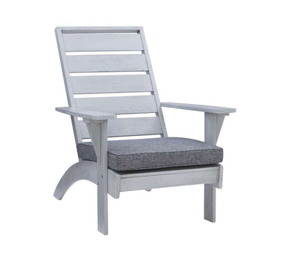 Linon Home Decor - Rockport Gray Outdoor Chair - OD16GRY01U veiw 1