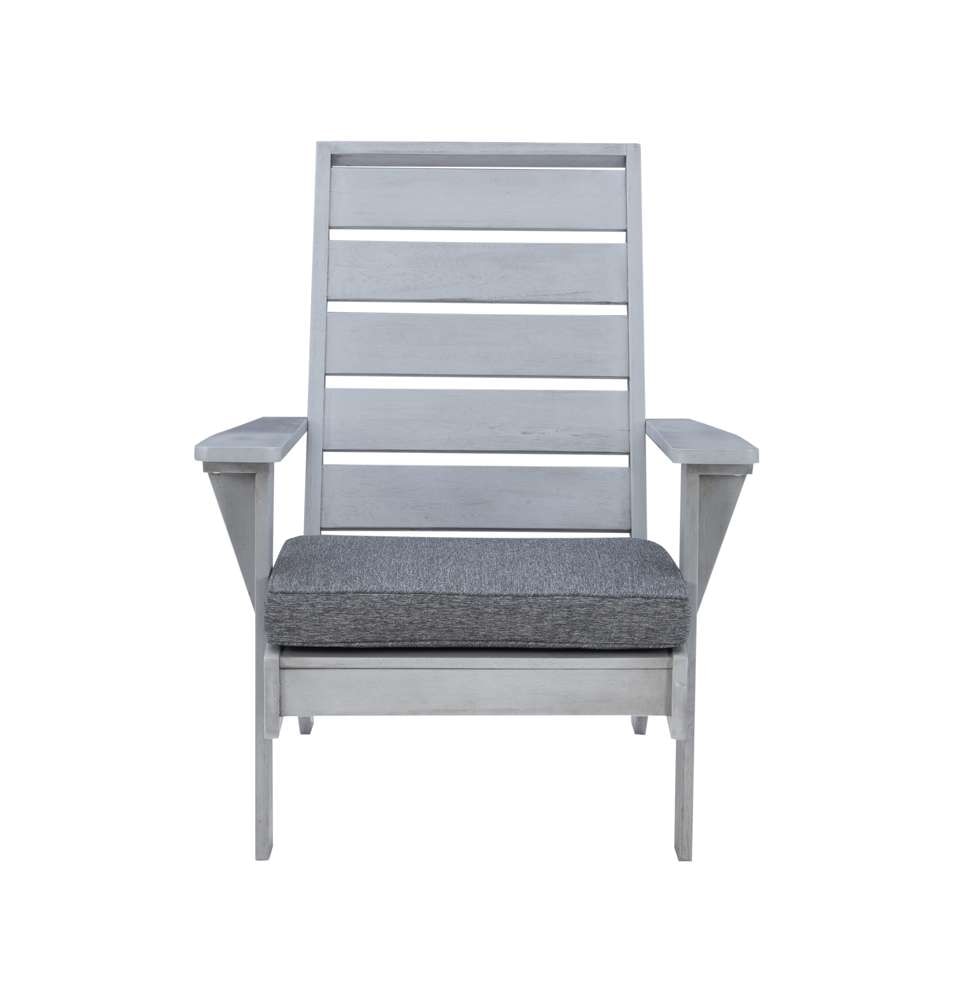 Linon Home Decor - Rockport Gray Outdoor Chair - OD16GRY01U veiw 2