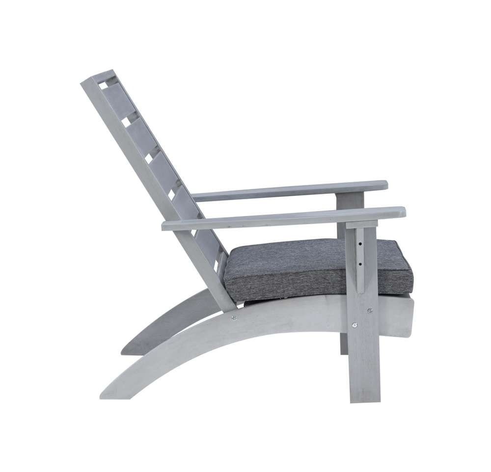 Linon Home Decor - Rockport Gray Outdoor Chair - OD16GRY01U veiw 3