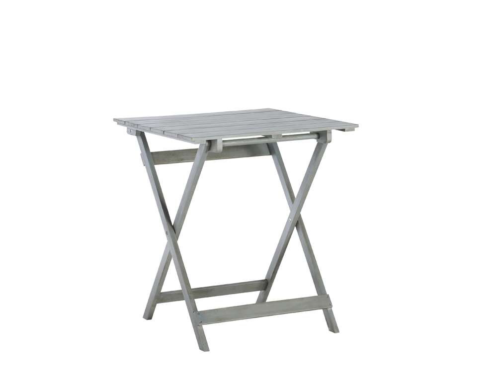 Linon Home Decor - Rockport Gray Three Piece Square Table Set - OD14GRYAS01U veiw 4