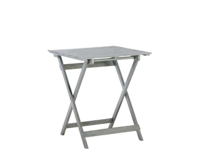 Linon Home Decor - Rockport Gray Three Piece Square Table Set - OD14GRYAS01U veiw 4