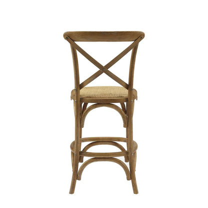 Linon Home Decor - Roxy 24.5 In Gray Wash Counter Stool - CS031GRY01ASU veiw 6